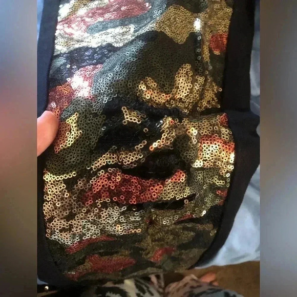 Sequin Camo Jeans - Picture 8 of 14